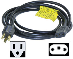 8ft. BUSINESS MACHINE CORDSET